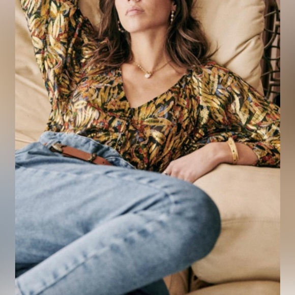 Sezane Erica Blouse - Picture 2 of 6